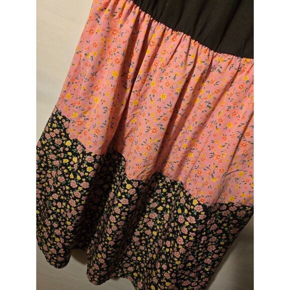 Shein‎ Floral Dress Babydoll Womens Plus Size 2X Vneck - Picture 2 of 3